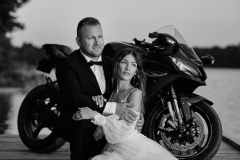 Sesja Ślubna | Izabela i Marcin | Jezioro Bolesty | Foto Aria | Zdjęcie 12
